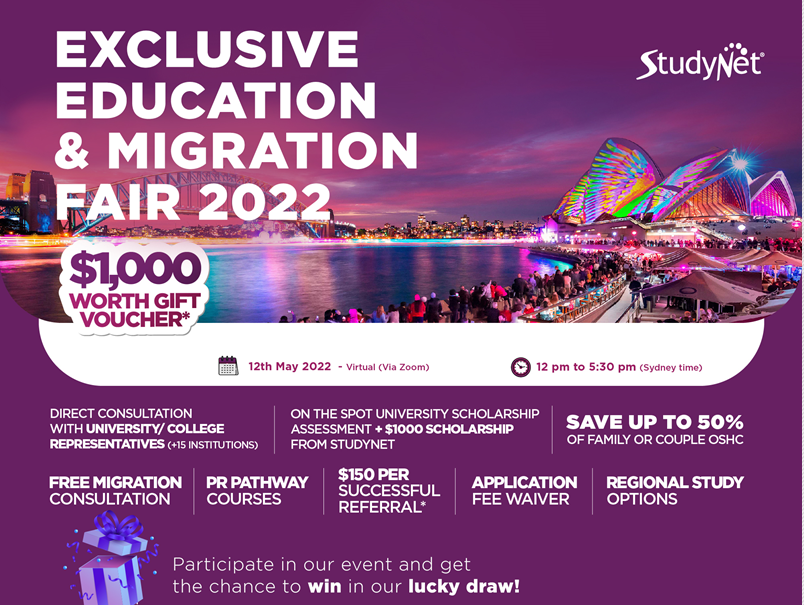 Education And Migration Fair - StudyNet